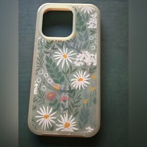 Otterbox iPhone 14 Pro Floral Phone Case with Daisies MagSafe